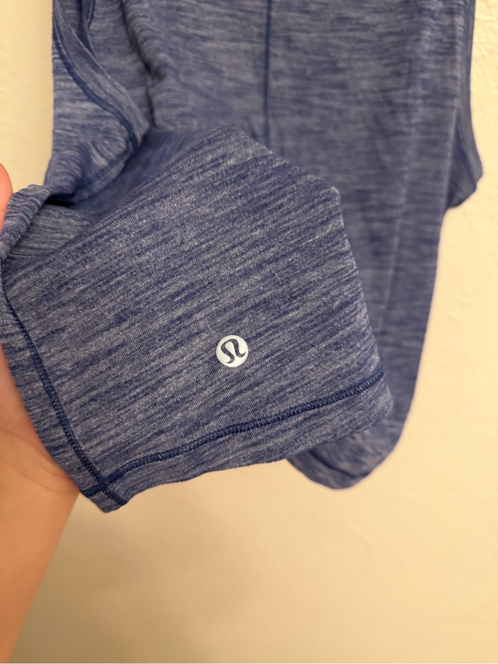 lululemon athletica Heathered Navy Blue Performance Tank - Women's - Picture 6 of 7